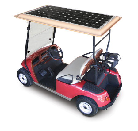 solar golf car